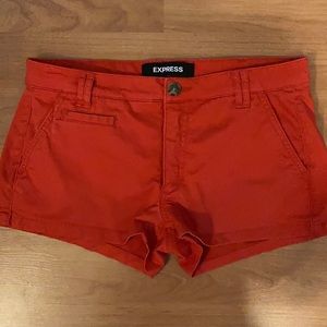 Shortie Low Rise Express Shorts (sz 4)